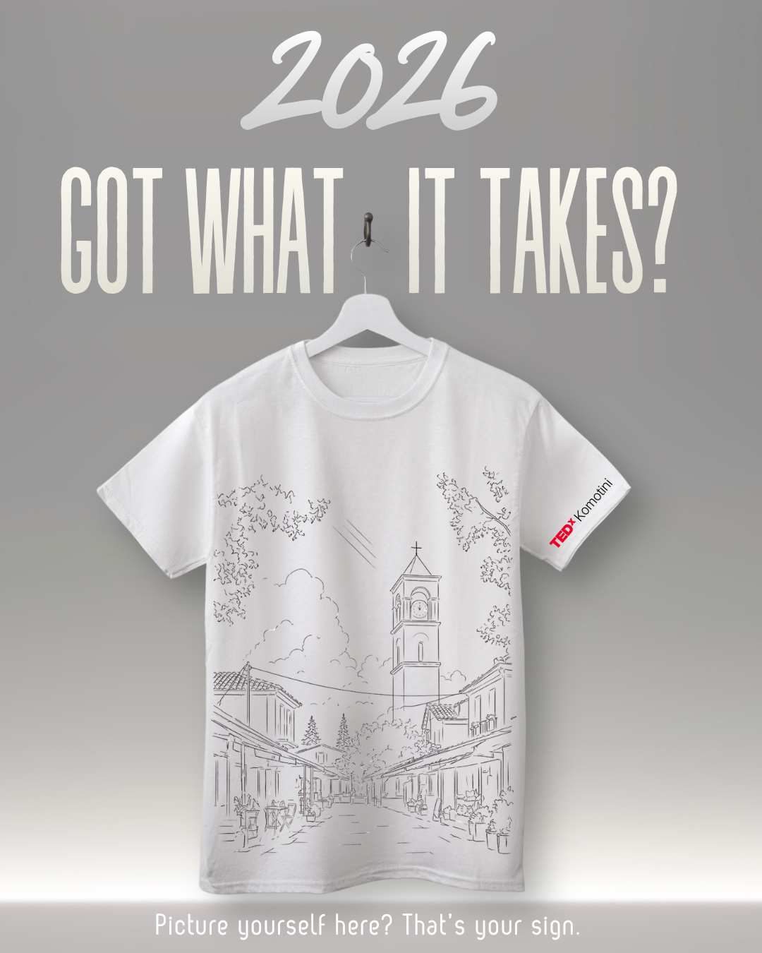 TEDxKomotini 2026 Recruitment Post