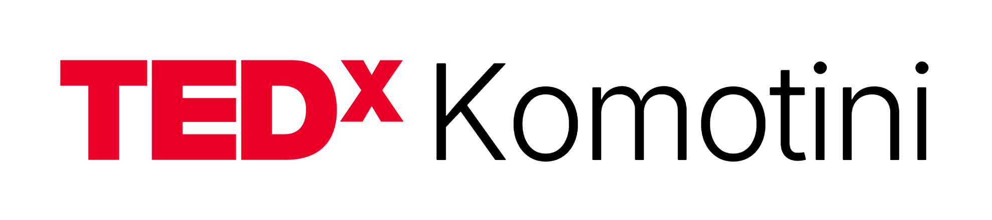 TEDxKomotini Logo